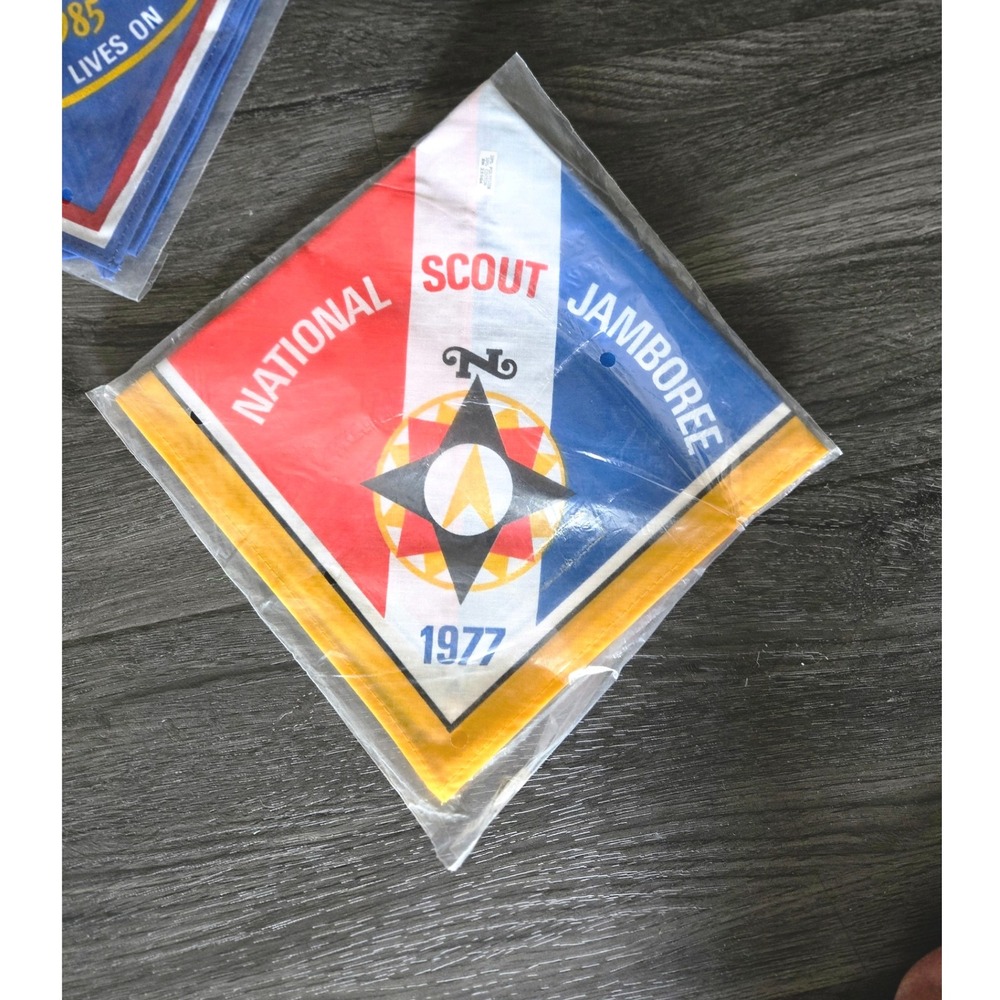 Lot of 6 Vintage BSA National Scout‎ Jamboree Neckerchiefs - Picture 7 of 7